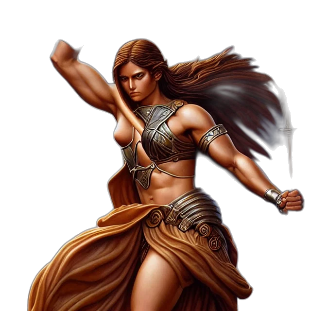 fantasy art, concept art, comic book art, photorealistic transparent PNG cut-out