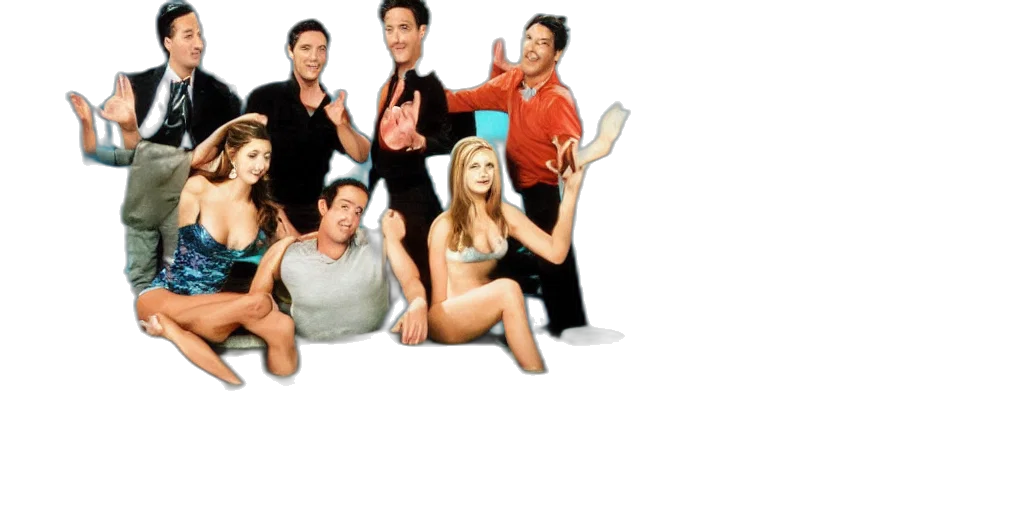 friends, episode, underwater transparent PNG cut-out