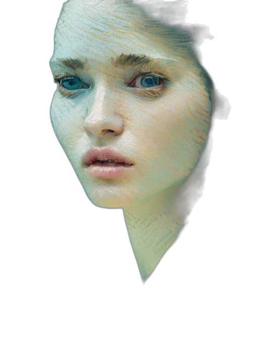 face, mask, creature, hat transparent PNG cut-out
