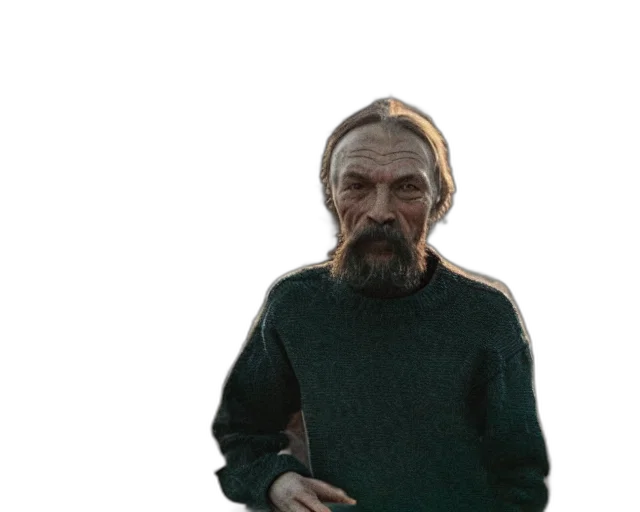 staff, jacket, face, mask transparent PNG cut-out
