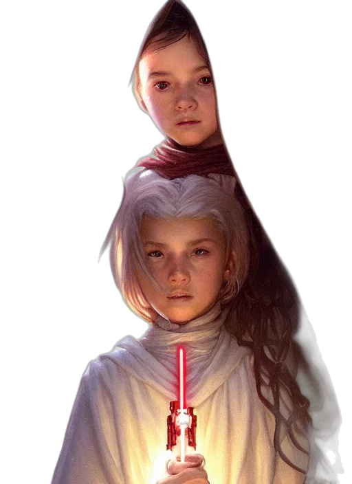 sword, staff, face, crown transparent PNG cut-out