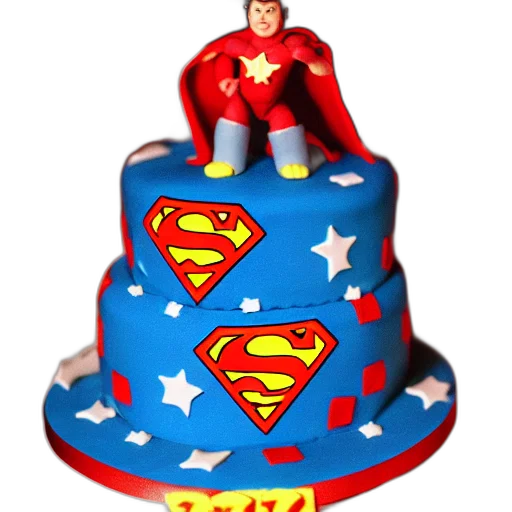 3d render, cheap, superhero, birthday transparent PNG cut-out