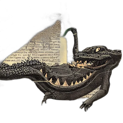 dragon, animal, creature, hat transparent PNG cut-out