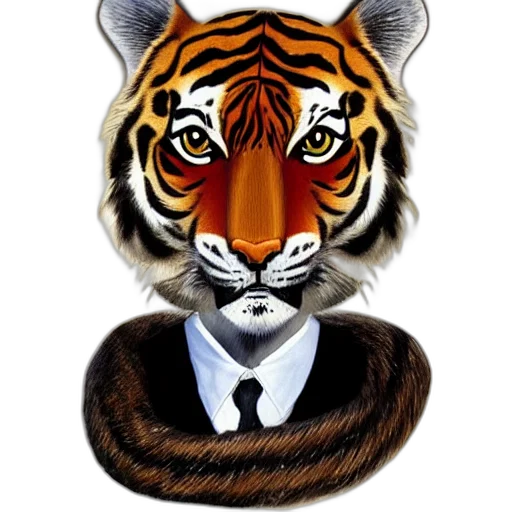 animal, mask, staff, photorealistic transparent PNG cut-out