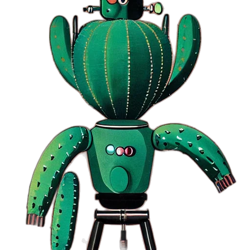 robot, staff, creature, furniture transparent PNG cut-out