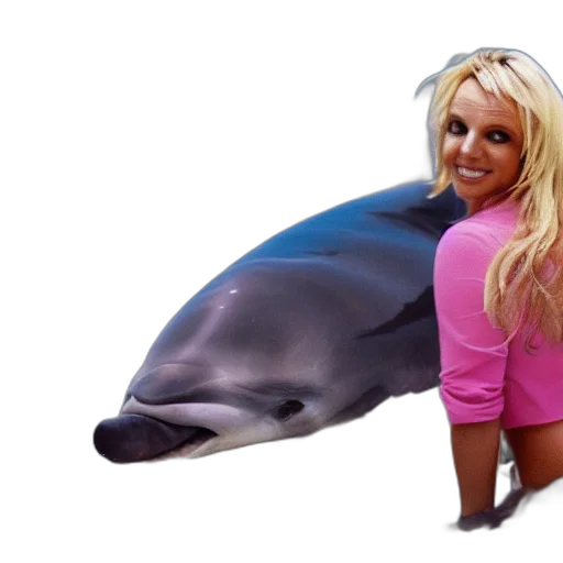 animal, creature, vaporwave, underwater transparent PNG cut-out