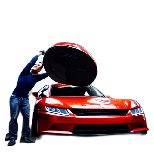 car, weapon, staff, sword transparent PNG cut-out