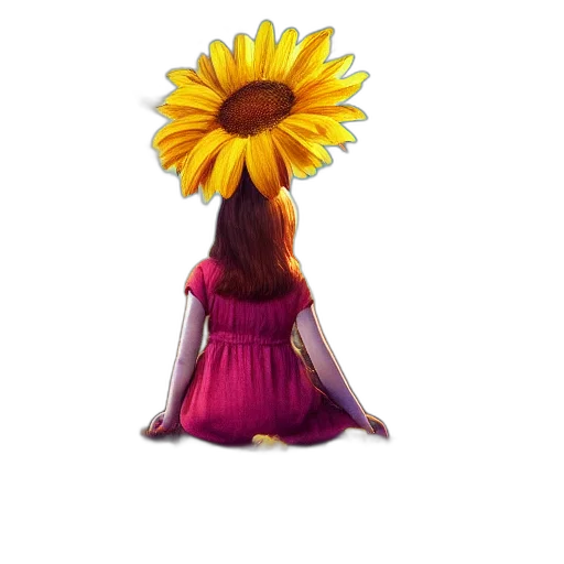 flower, dress, crown, hat transparent PNG cut-out