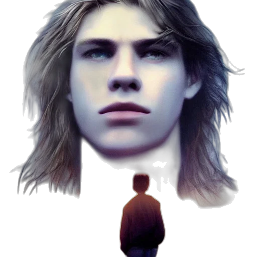 face, hair, creature, mask transparent PNG cut-out