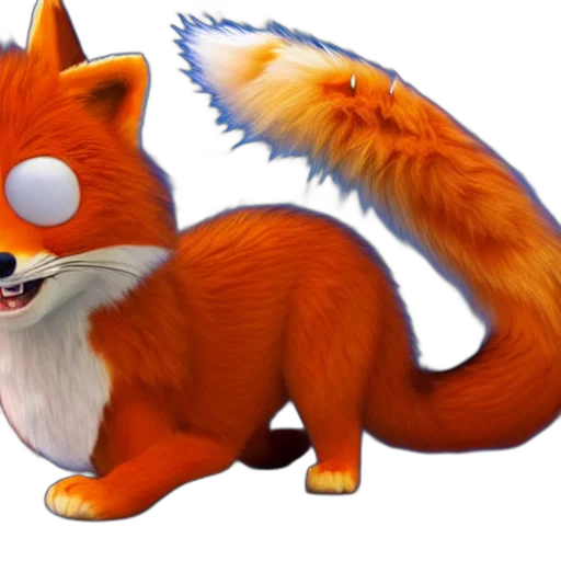 animal, creature, staff, concept art transparent PNG cut-out