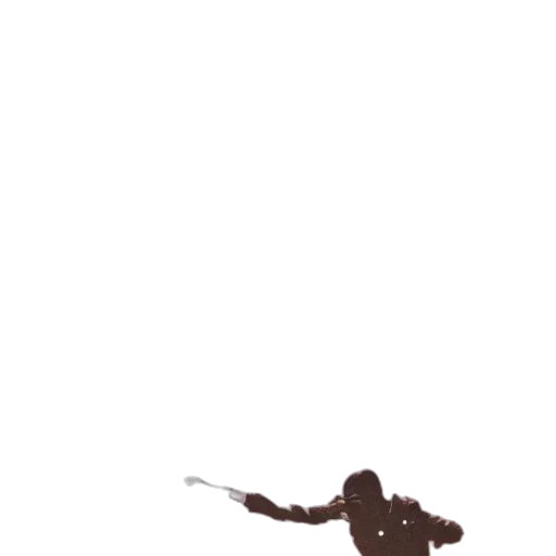 staff, hair, sword, shoes transparent PNG cut-out
