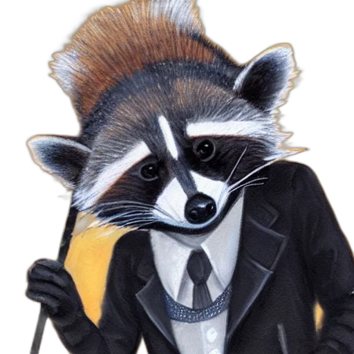staff, animal, jacket, concept art transparent PNG cut-out
