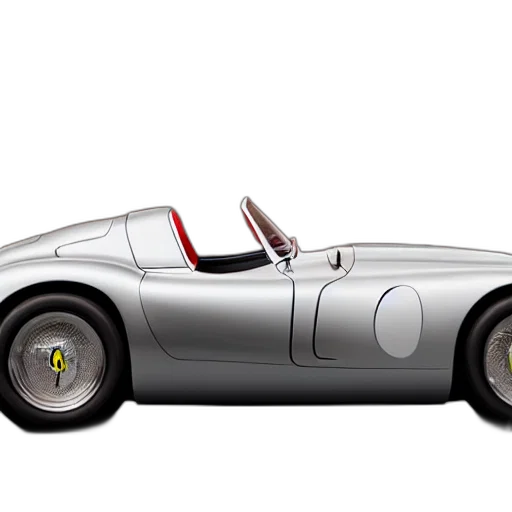car, photorealistic, 3d render, concept art transparent PNG cut-out