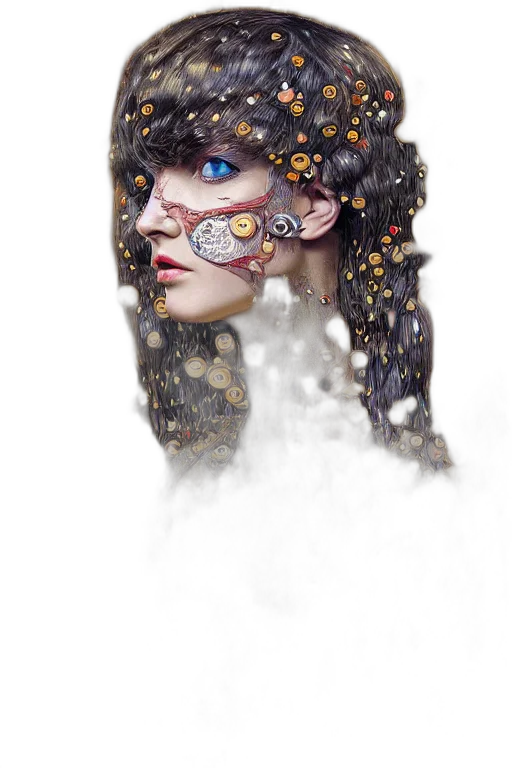 mask, face, crown, jewelry transparent PNG cut-out