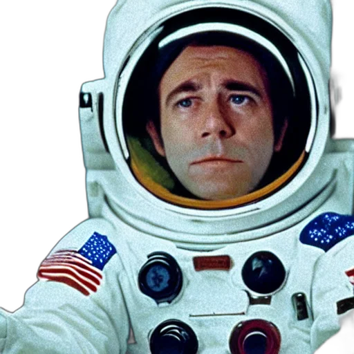 outer space, film, still, man transparent PNG cut-out