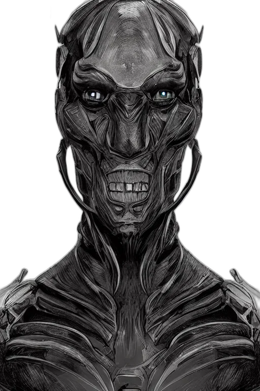 robot, face, mask, creature transparent PNG cut-out