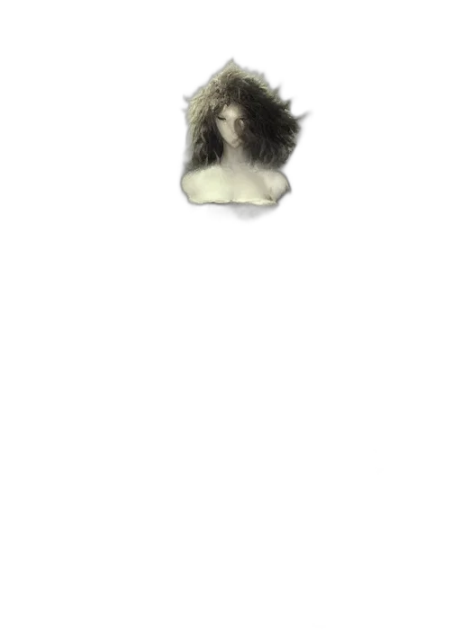 hair, animal, hat, staff transparent PNG cut-out