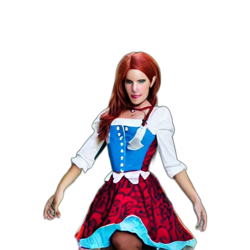 dress, fantasy art, 3d render, concept art transparent PNG cut-out