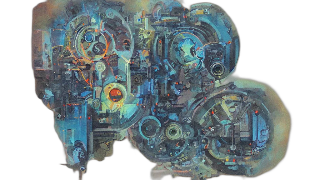 robot, mask, car, weapon transparent PNG cut-out