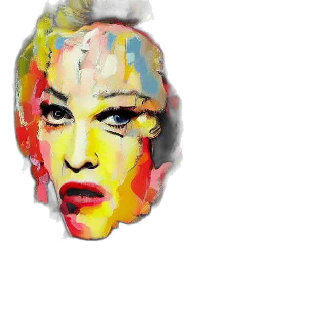 face, mask, jacket, crown transparent PNG cut-out