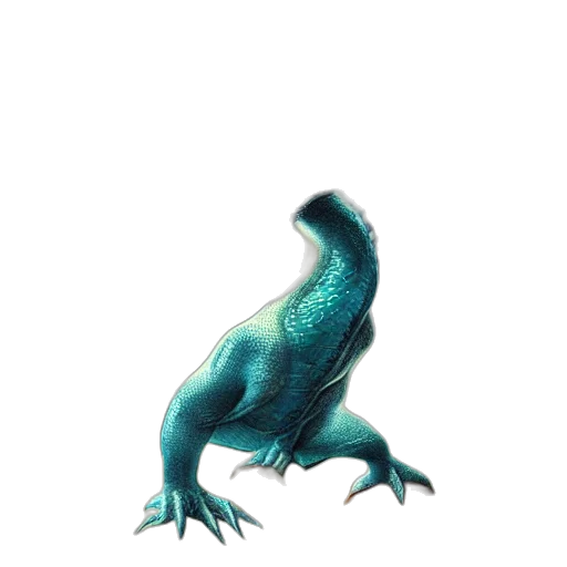 dragon, creature, animal, staff transparent PNG cut-out