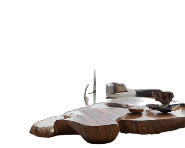 furniture, 3d render, photorealistic, concept art transparent PNG cut-out