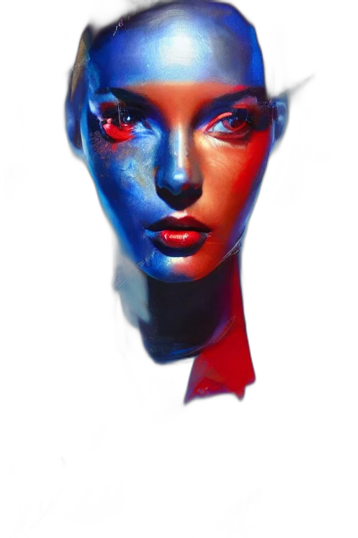 face, mask, robot, crown transparent PNG cut-out