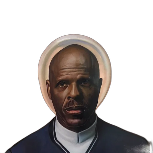 face, jacket, staff, mask transparent PNG cut-out