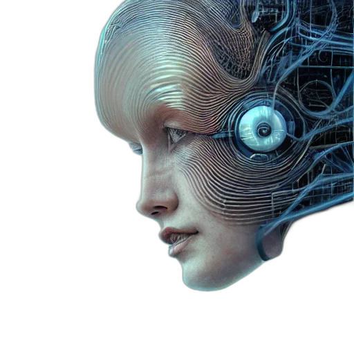 robot, face, creature, mask transparent PNG cut-out