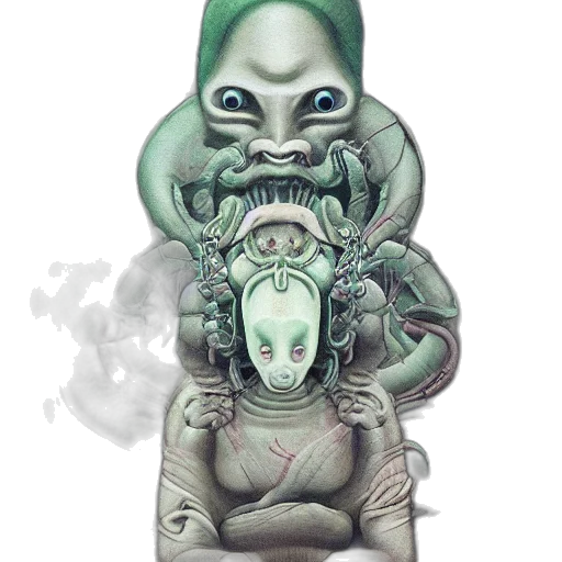 mask, creature, face, robot transparent PNG cut-out