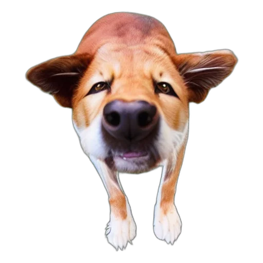 animal, face, hat, creature transparent PNG cut-out