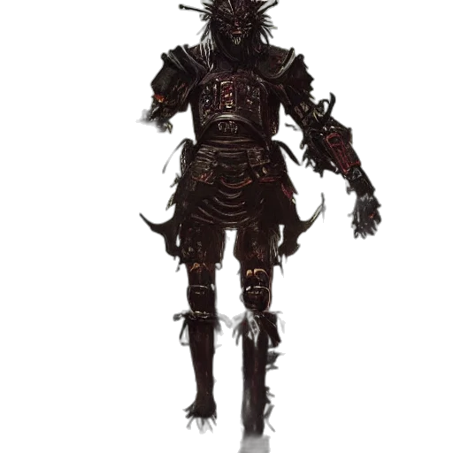 creature, robot, mask, staff transparent PNG cut-out