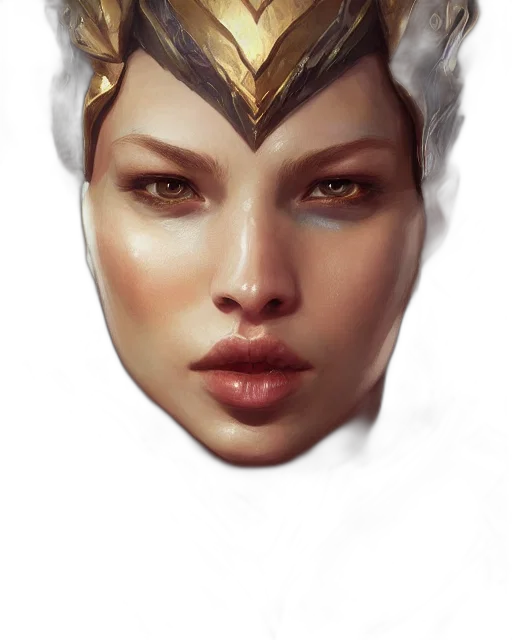 face, mask, crown, jewelry transparent PNG cut-out