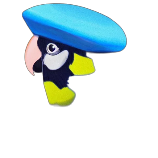 hat, umbrella, animal, staff transparent PNG cut-out