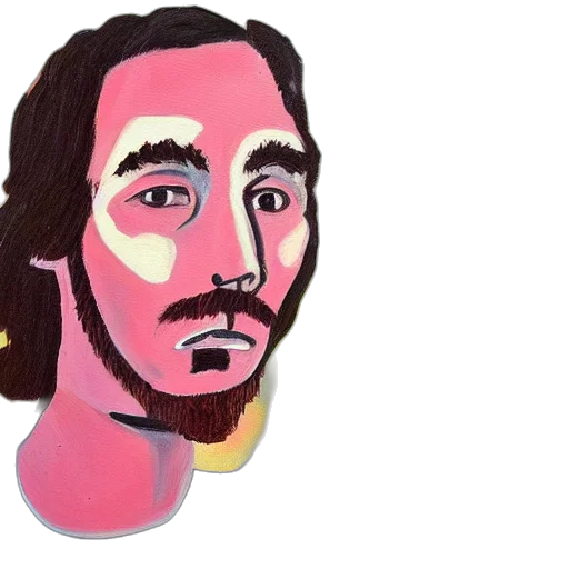 face, mask, cartoon, photorealistic transparent PNG cut-out