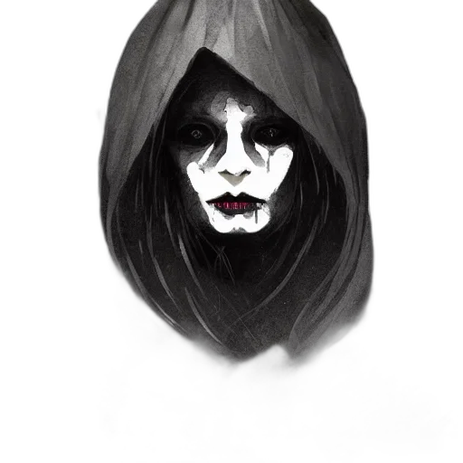 mask, face, creature, staff transparent PNG cut-out