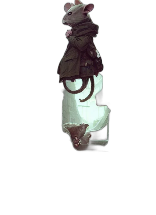 shoes, robot, staff, hat transparent PNG cut-out