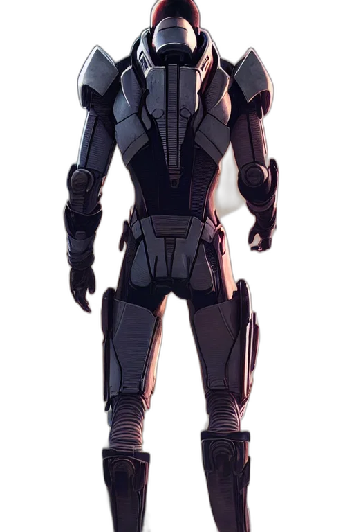 robot, jacket, weapon, concept art transparent PNG cut-out