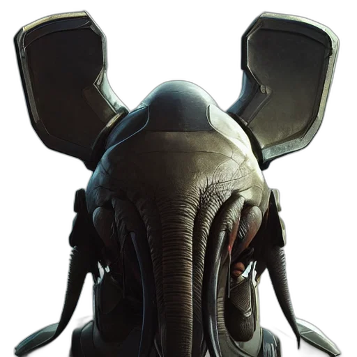 mask, creature, animal, robot transparent PNG cut-out