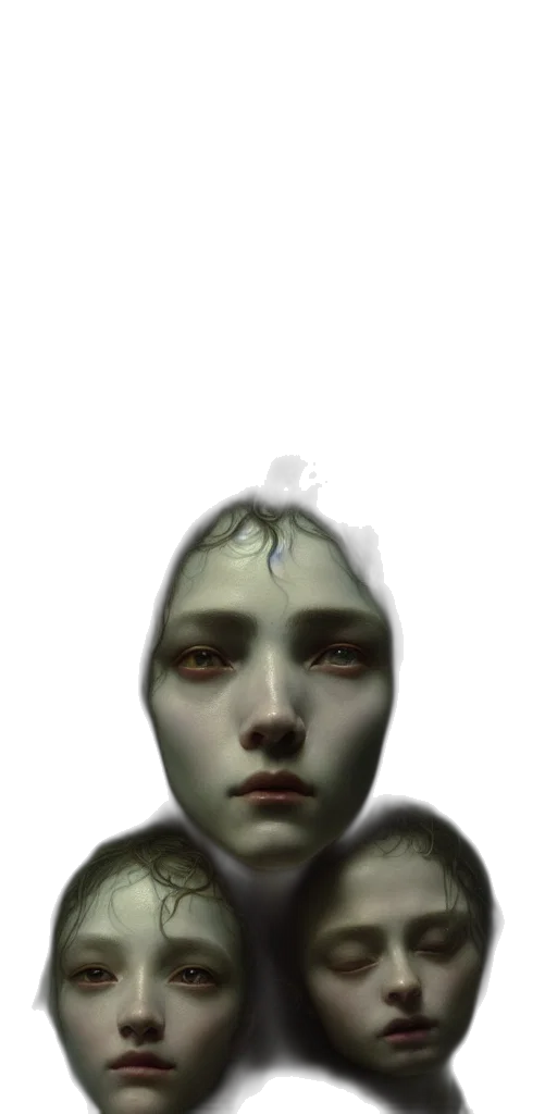 mask, face, creature, robot transparent PNG cut-out