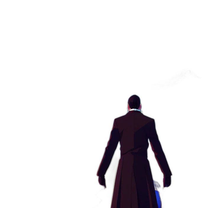 staff, jacket, robot, sword transparent PNG cut-out