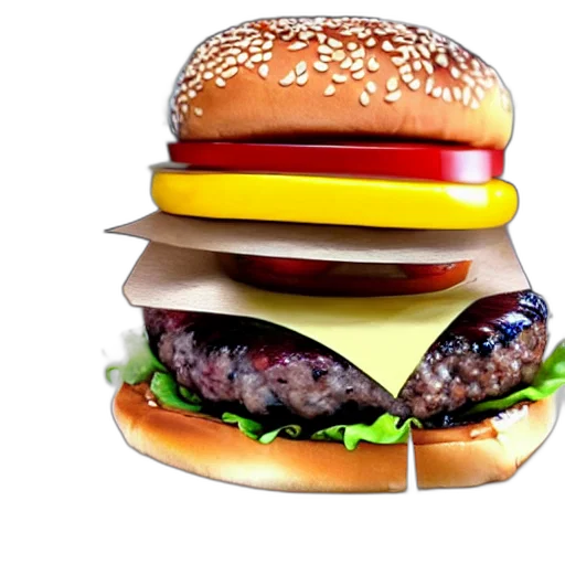 food, animal, 3d render, photorealistic transparent PNG cut-out