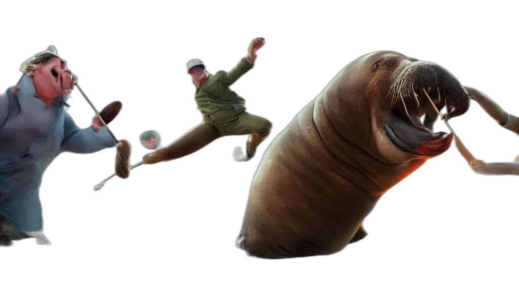 animal, creature, 3d render, concept art transparent PNG cut-out