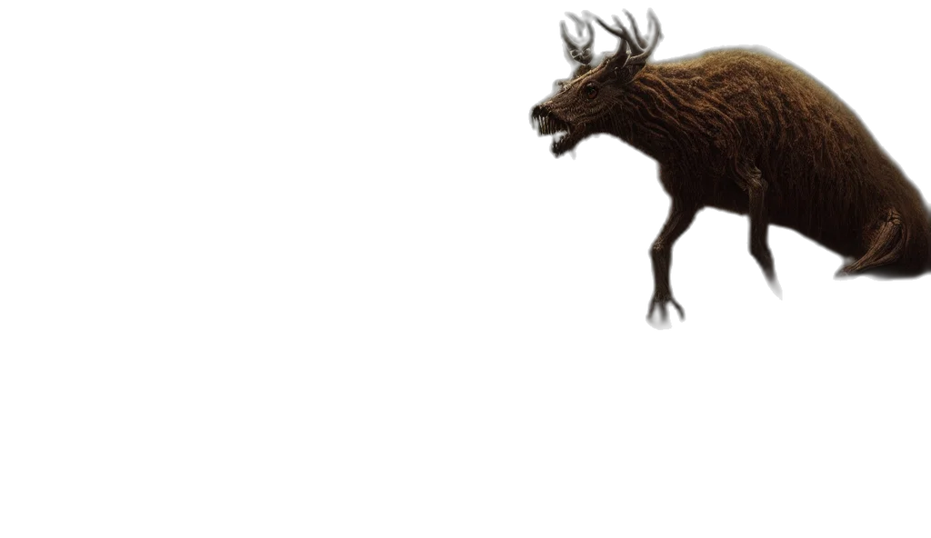 animal, creature, dragon, hair transparent PNG cut-out
