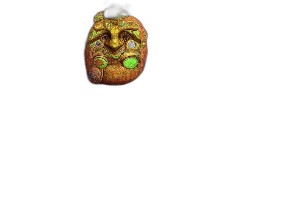food, face, crown, mask transparent PNG cut-out