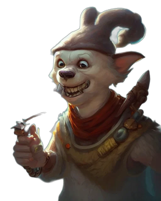 staff, face, creature, weapon transparent PNG cut-out