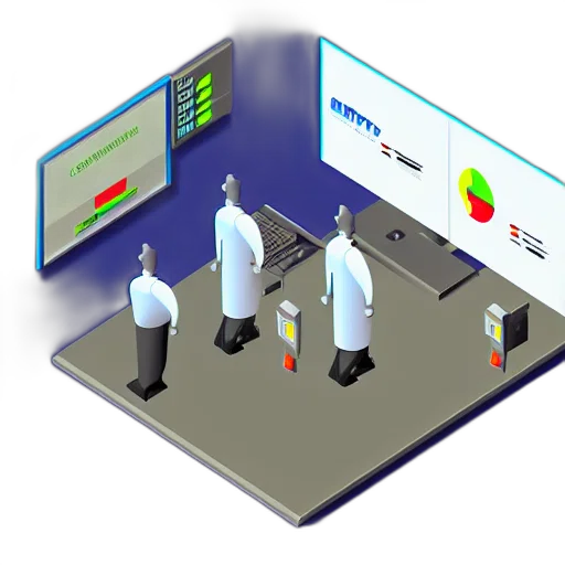 3d render, concept art, corporate, memphis transparent PNG cut-out