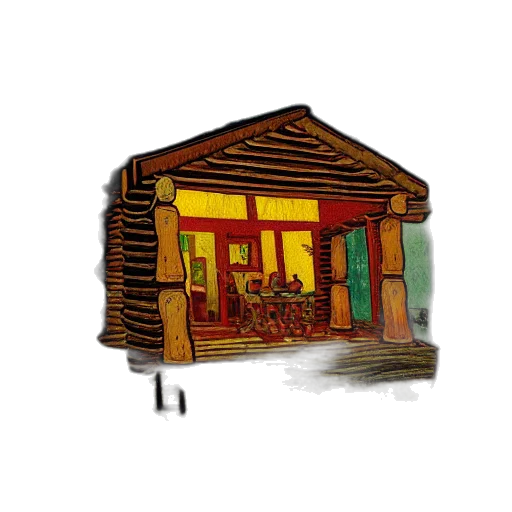 building, furniture, food, concept art transparent PNG cut-out