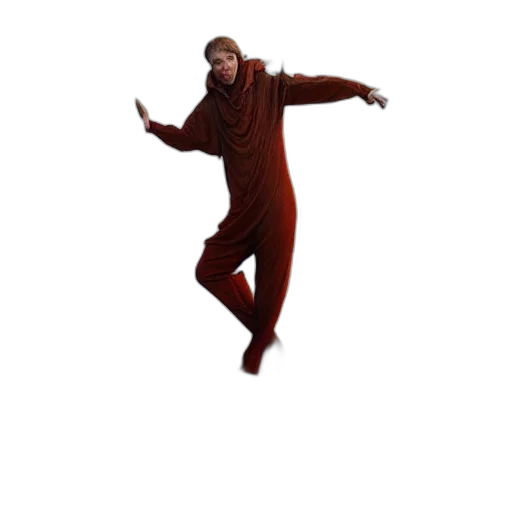 jacket, creature, animal, staff transparent PNG cut-out