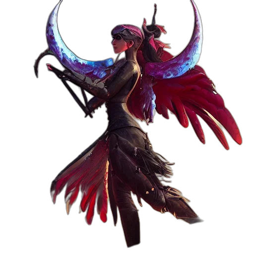 staff, dragon, weapon, concept art transparent PNG cut-out